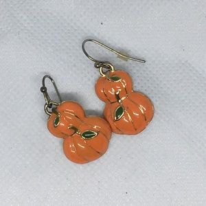 Pumpkin Earrings.